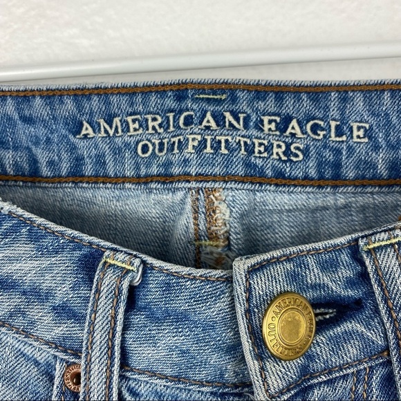 AMERICAN EAGLE Hi-Rise Festival Denim Jean Short 2 - Picture 7 of 8
